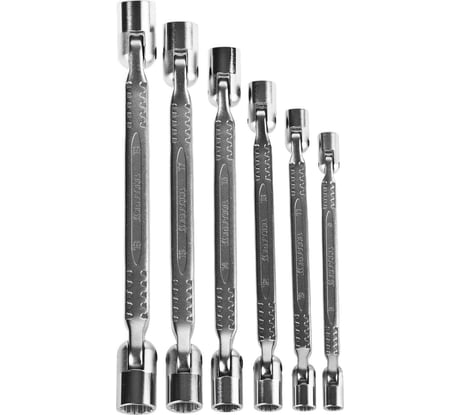 Набор ключей шарнирных двухсторонних Kraftool 6 предметов 27211-H6_z01