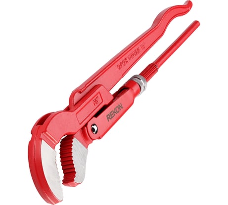 Трубный рычажный ключ REKON с S-образными губками 1-1/2", CrV 052003