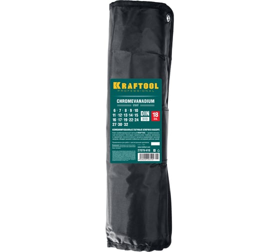 Набор комбинированных гаечных ключей Kraftool 18 шт 6 - 32 мм  27079-H18_z01