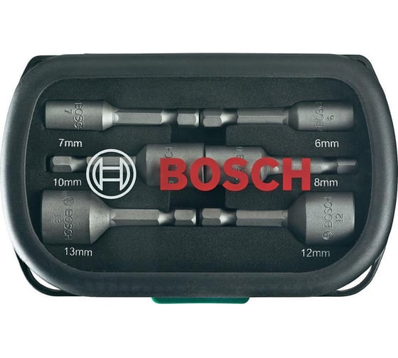 Набор торцевых ключей Bosch Promoline 6 шт. 2607017313
