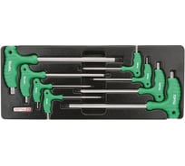 Набор-сет ключей L-Type Torx Т10-Т50 8шт, 434x176мм TOPTUL GAAT0804