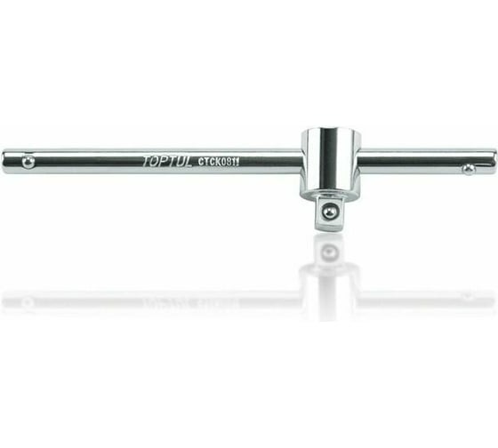 Т-образныйвороток с бегунком TOPTUL 1/4", 115мм CTCK0811