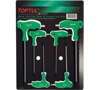 Набор ключей TORX TOPTUL L-Type T10-Т40, 6 шт. GAAS0602