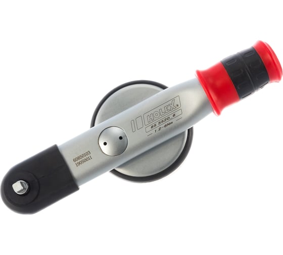 Динамометрический ключ HOLEX 1.2-6Нм, индикатор 655520 6