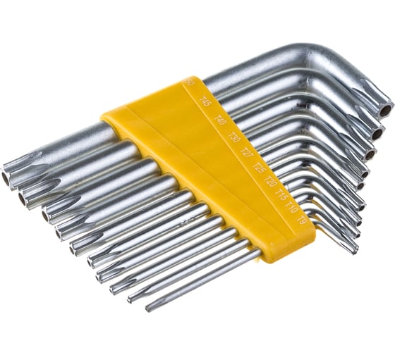 Набор ключей типа Torx МастерАлмаз Т9-Т50 10501071