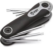 Набор торцевых ключей КВТ Torx НТК-Т-06 67666