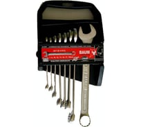 Набор ключей комбинированных BAUM пластиковый держатель, 8 предметов, 7мм х 19мм 30-08МР