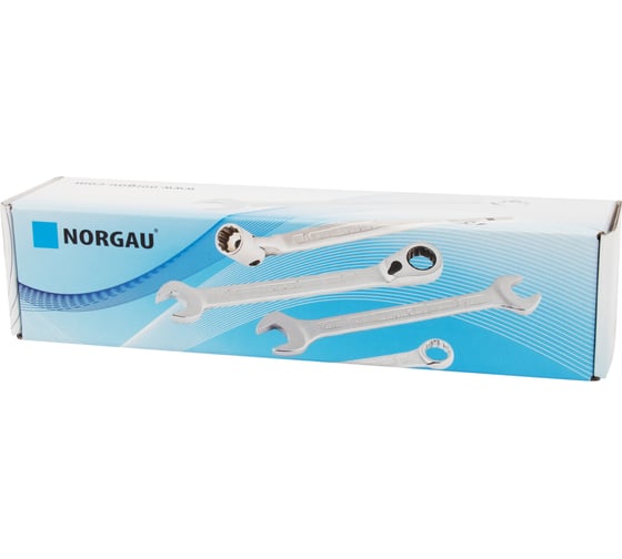 Набор рожковых дюймовых ключей NORGAU 12 шт., тип NBS6A-012 060107722