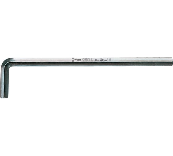 Г-образный ключ Wera 950 L SW 7/190 мм WE-021632