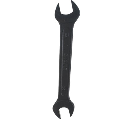 Гаечный рожковый двусторонний ключ SITOMO 13х15 окс. 57125