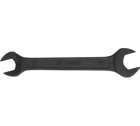 Гаечный рожковый двусторонний ключ SITOMO 13х17 окс. 28916