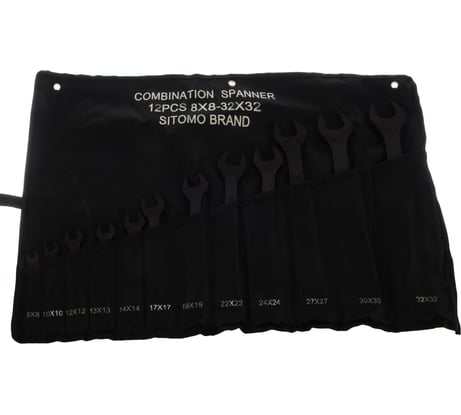 Набор гаечных комбинированных ключей 12 шт SITOMO 8-32 42328