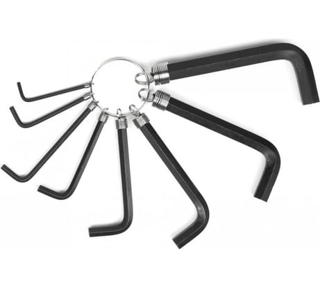 Набор шестигранных изогнутых ключей SITOMO 8 шт 3-14 77452