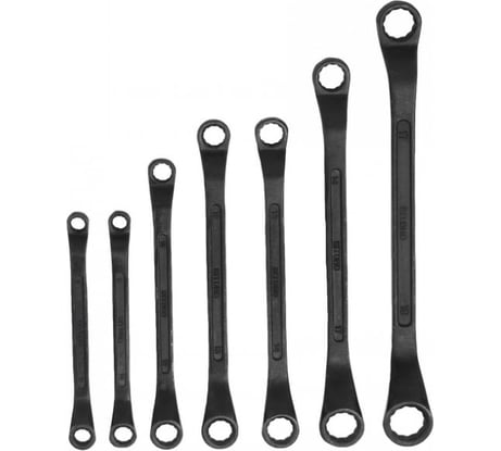Набор накидных двусторонних ключей SITOMO 7 шт 8-19 52027
