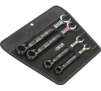 Набор комбинированных ключей с трещоткой, WERA 6001 Joker Switch 4 Set 1 10/13/17/19 мм, 4 предметов WE-020090