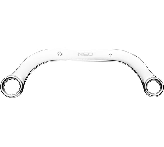 Накидной изогнутый ключ NEO Tools 11x13 мм 09-164 1
