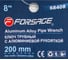 Ключ трубный разводной Forsage 8" - 200мм F-68408(6004) 5