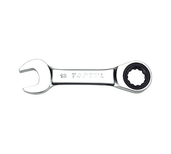Ключ комбинированный TOPTUL MINI 10мм, с трещоткой AOAB1010