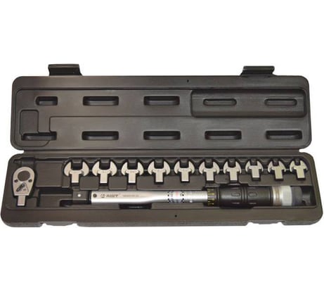 Динамометрический ключ AIST 20-110Нм 3/8 с рожковыми насадками 16093110-12 00-00016499