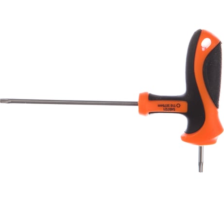 Имбусовый ключ HARDEN CRV, с Т-образной рукоятью, T10, 3X75 мм 540721