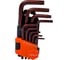 Набор Г-образных ключей AV Steel TORX с отверстием, TH10-TH50 S2, 9 шт AV-367359 4