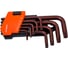 Набор Г-образных ключей AV Steel TORX с отверстием, TH10-TH50 S2, 9 шт AV-367359 5