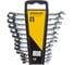 Набор комбинированных ключей Stanley 12 шт, с храповым механизмом STMT82847-0 5