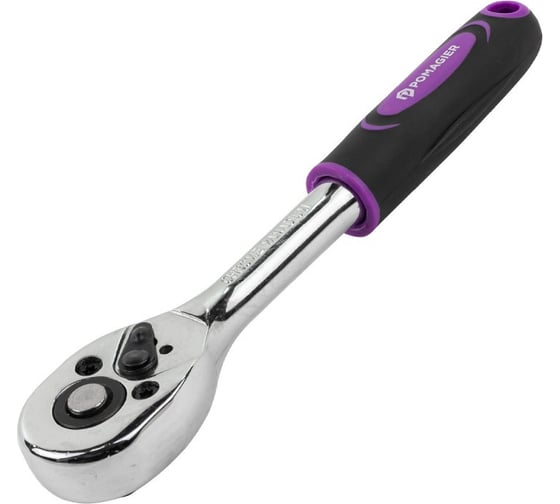 Ключ-трещотка POMAGIER 1/4" Pom-80222(57706)