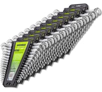 Набор ключей комбинированных ForsLine (10 комплектов) 16пр.(6-19,22,24мм)в пластиковом держателе FL-5161MP ( 10 K-T )(58574) FL-5161MP / 10 K-T /(58574)