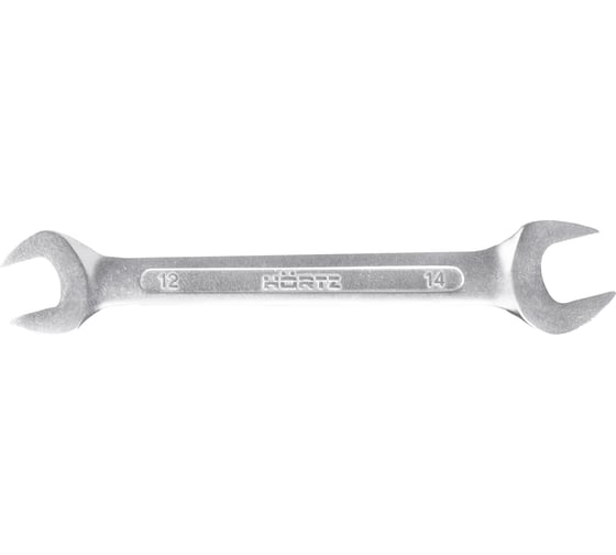 Ключ гаечный двусторонний HORTZ HOR 12x14, хром 102224