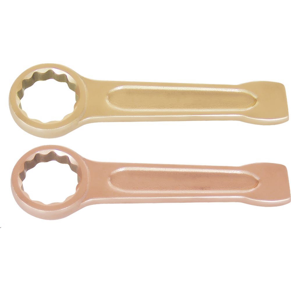 Ключ гаечный накидной ударный HORTZ 40 мм, искробезопасный сплав AlCu ...