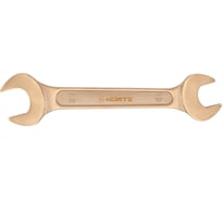 Двусторонний рожковый гаечный ключ HORTZ 19x22 мм, искробезопасный сплав BeCu 1095232
