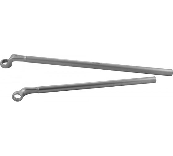 Накидной изогнутый ключ Jonnesway W77127 CrMo HEAVY DUTY 27 мм +W77H01 49089