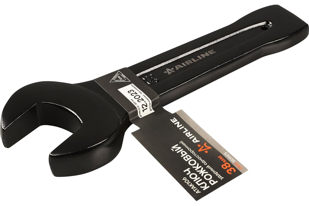 Рожковый ударный односторонний ключ Airline 38 мм ATAK106 - выгодная ...