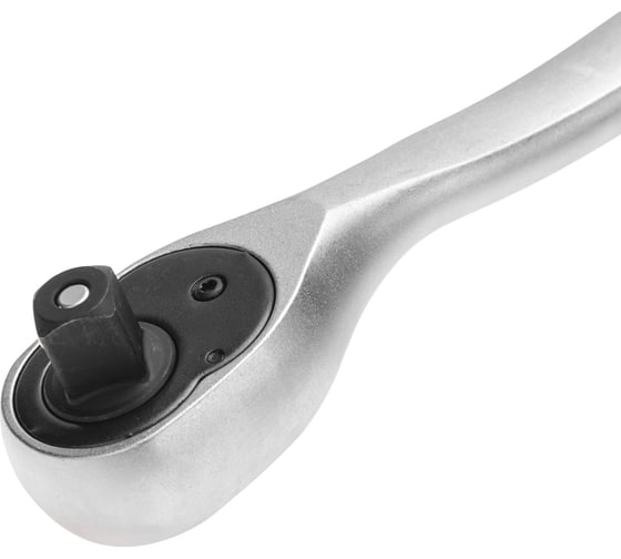 Ключ-трещотка для торцовых головок Kranz 1/2, СrV, 72 зубца KR-12-8401