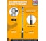 Ключ моментный JCB 60-330Нм, 1/2" JCB-6474660(58602) 3