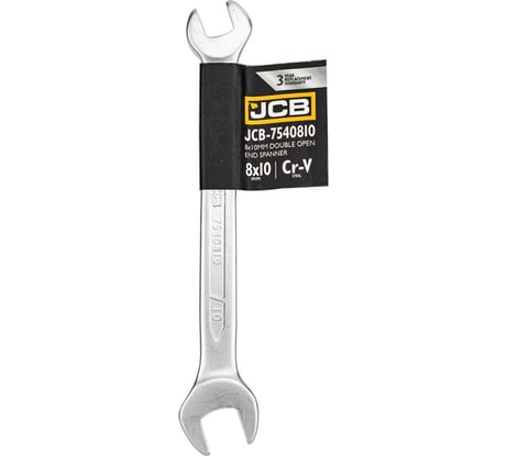 Ключ рожковый JCB 8x10мм JCB-7540810(58272)