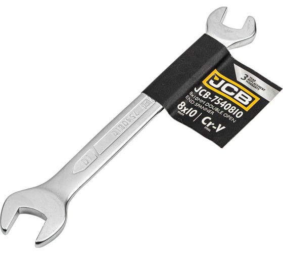 Ключ рожковый JCB 8x10мм JCB-7540810(58272)