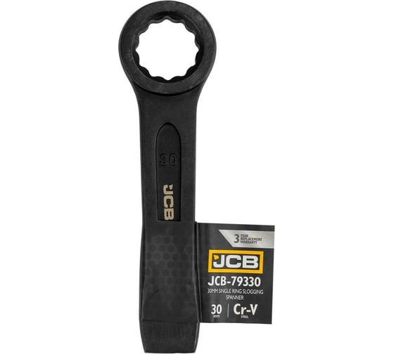 Ключ накидной ударный односторонний JCB 30мм JCB-79330(58176) 1