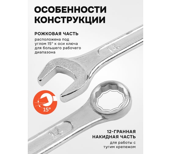 Ключи комбинированные SIGMATOOL набор 25пр. (6-32мм) Sigmatool-5261PD(58559)