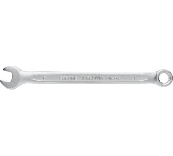 Ключ комбинированный HOEGERT TECHNIK 6 мм, сталь CrV, DIN 3113, I HT1W406-1 1