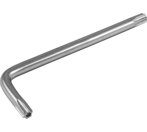 Торцевой ключ Thorvik TTKS30 T-TORX короткий с центрированным штифтом, T30H 53146 1