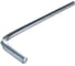 Торцевой шестигранный короткий ключ Thorvik HKS40 H4 53027 2