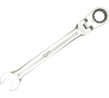 Комбинированный трещоточный ключ с шарниром DUEL 13 мм, длина 178 мм 12600013