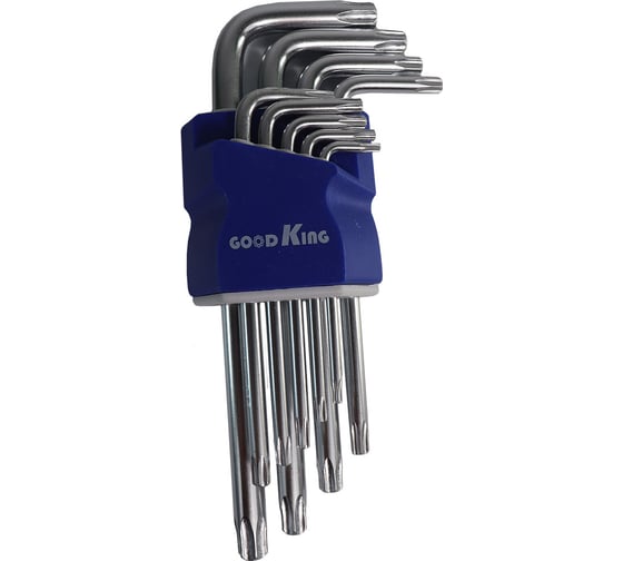 Ключи Torx GOODKING удлиненные с держателем KUT-10009