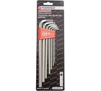 Набор Г-образных 6-гранных ключей Forsage экстра длинных 7 предметов в пластиковом держателе F-5072XL(6501)