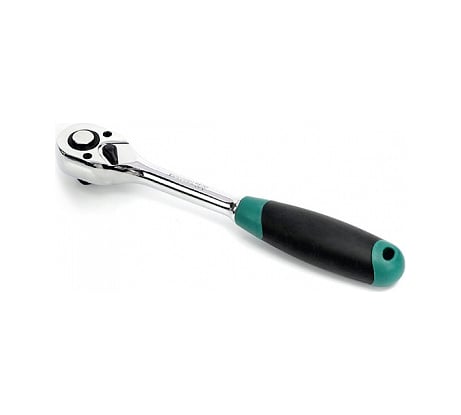 Трещотка ROSSVIK 1/4, 72 зуба, мягкая ручка R7214