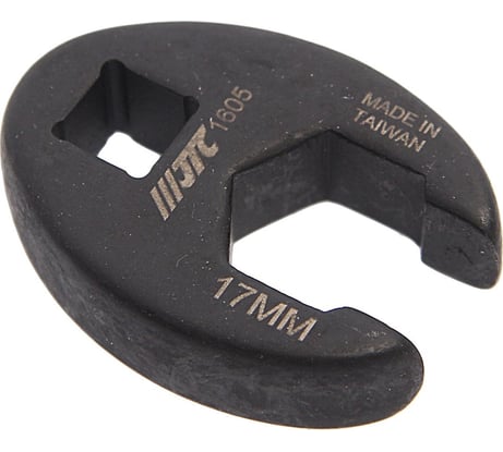 Ключ разрезной односторонний JTC 3/8", 17 мм, 1605-17 663842