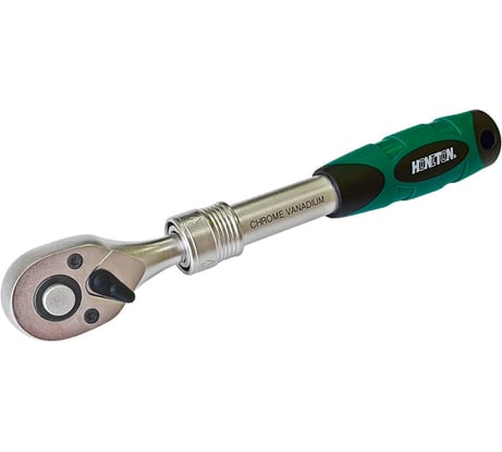 Трещотка телескопическая HONITON, с кнопкой, 1/4", 72 зубца RH-A93236G В0000000188267