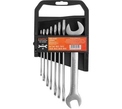 Набор рожковых ключей STARTUL MASTER 6-22 мм, 8 шт. ST3071-008